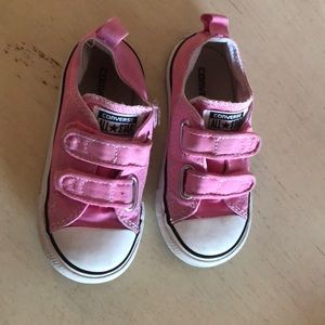 Pink Toddler Girl Converse Chuck Taylors Sz 8